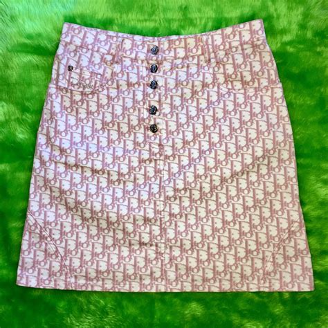 vintage dior monogram skirt|Dior Monogram Skirt .